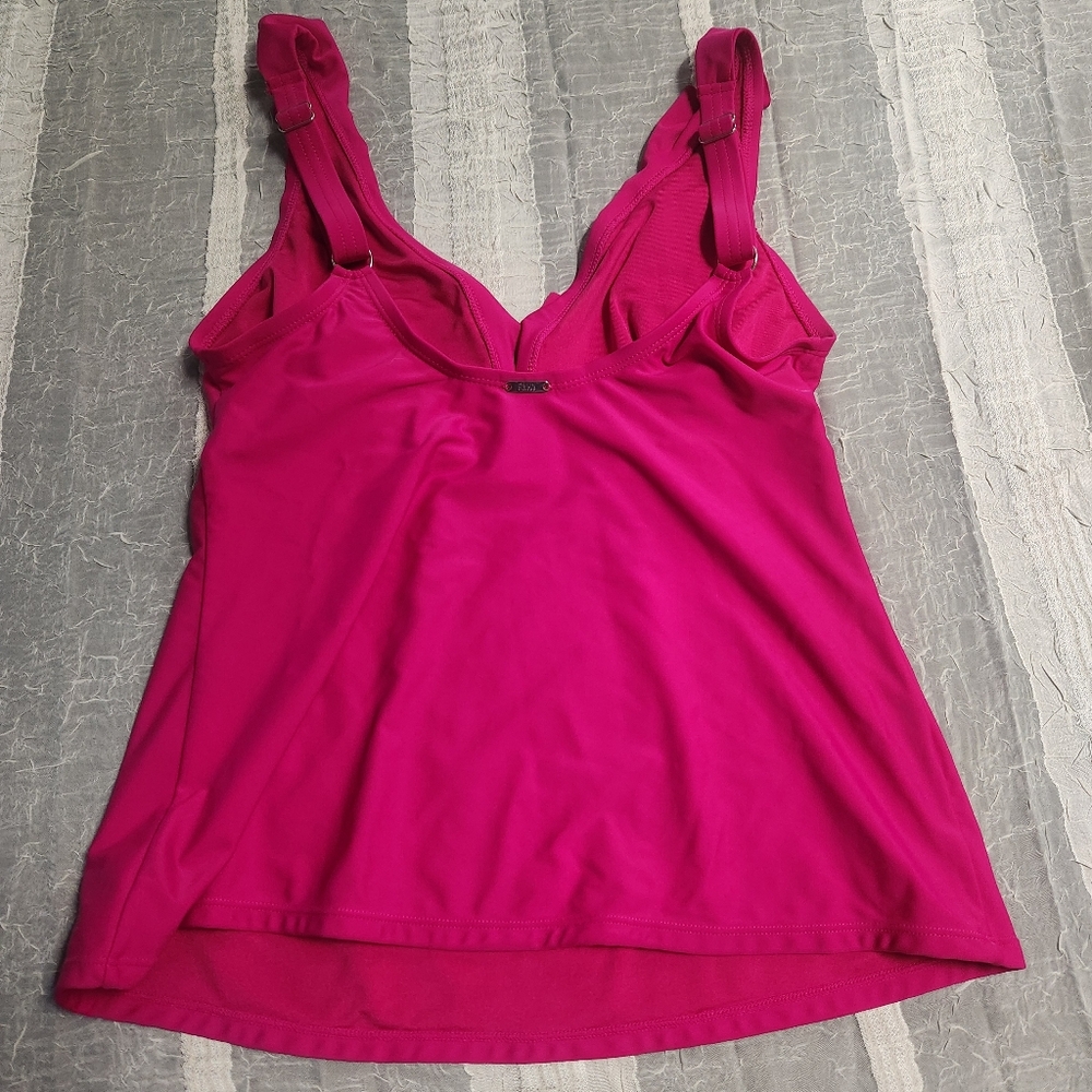 DKNY Fuchsia Tankini Bathing Suit - Picture 8 of 11